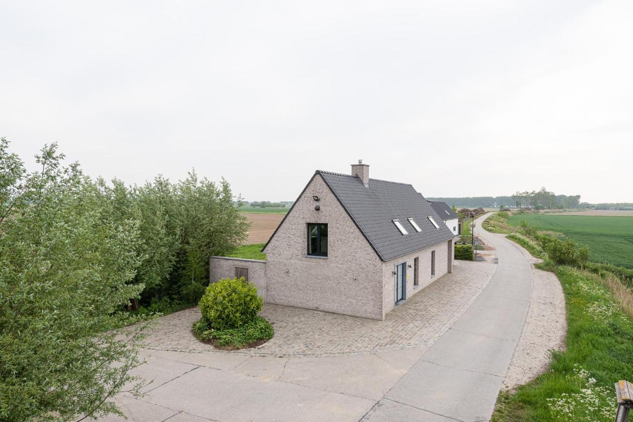 Polderwoning 'Cleylantshof' Villa Sint-Laureins Ngoại thất bức ảnh